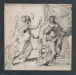 Carlo Urbino, the Annunciation